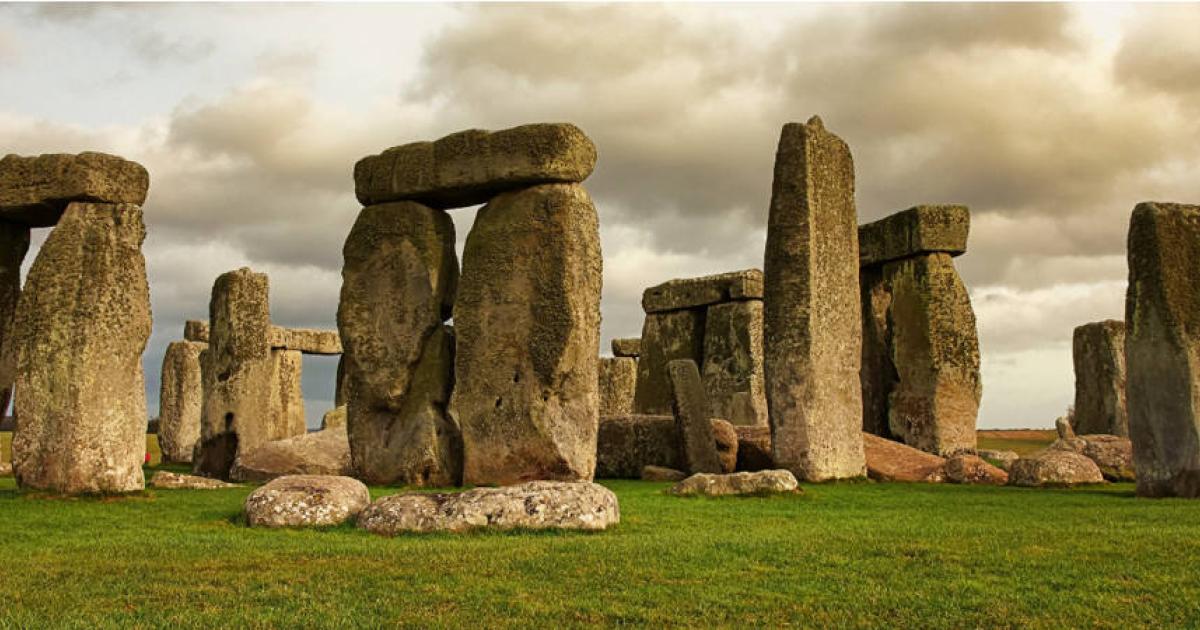 Stonehenge monument, Wiltshire, UK