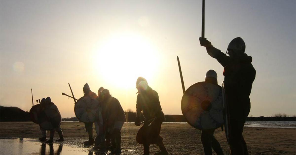 Known to all and feared by many, the Curonians were famed for their prowess in battle, strong warrior culture, and an infamous reputation of raiding and plundering their neighboring shores. Source: destillat / Adobe Stock