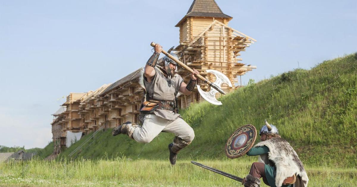 Danevirke wall defended the Danes in the north from the Germanic and Slav tribes.    Source: khosrork / Adobe Stock