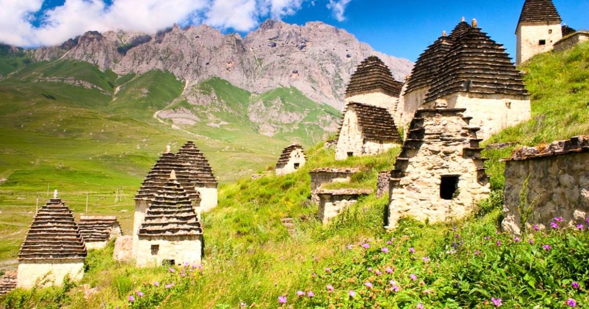 The Mysterious Village of Dargavs, Russia 