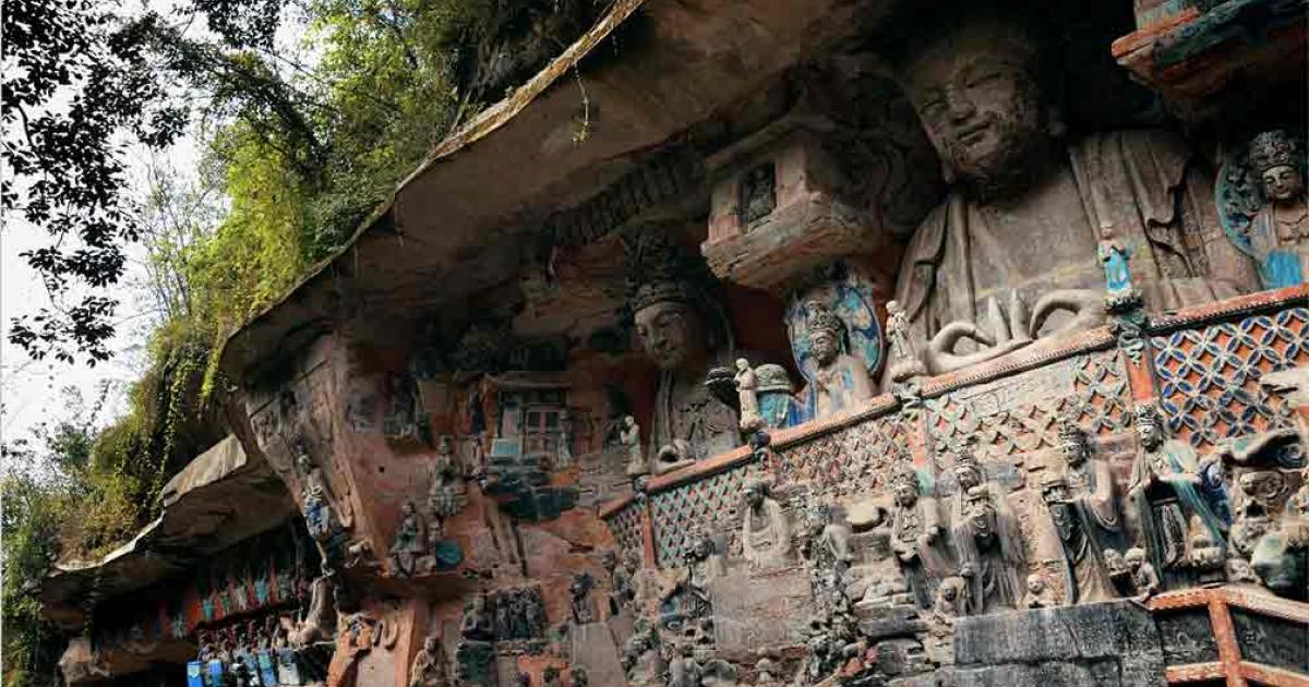 Dazu Rock Carvings in Chongqing, China . Source: rabbit75_fot/Adobe Stock