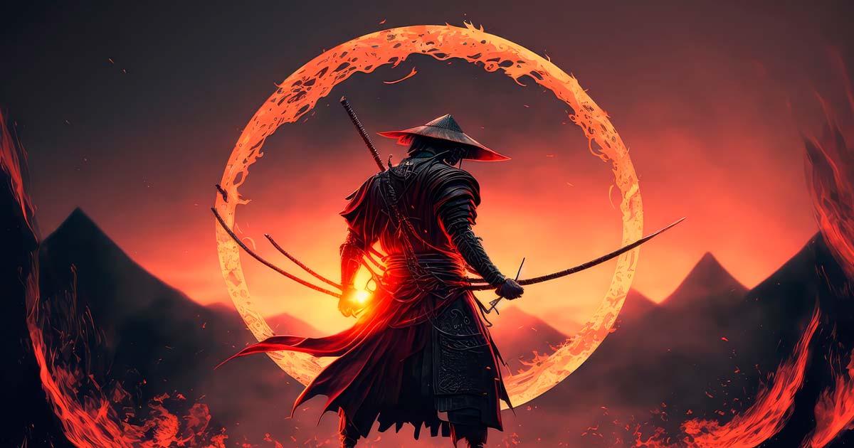 A samurai warrior with sword. Source: ImagineDesign / Adobe Stock.