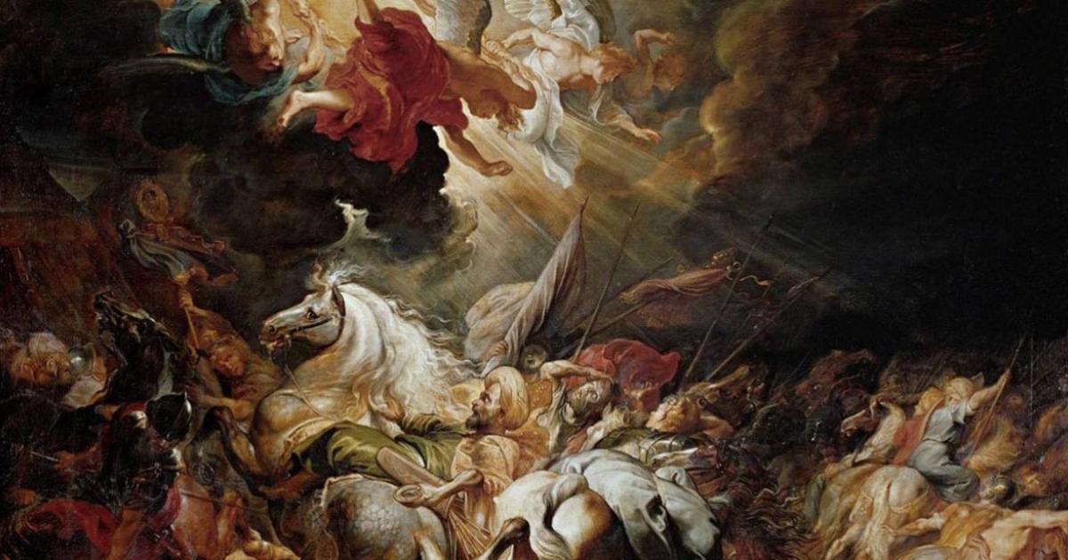 The Defeat of Sennacherib as depicted by Peter Paul Rubens