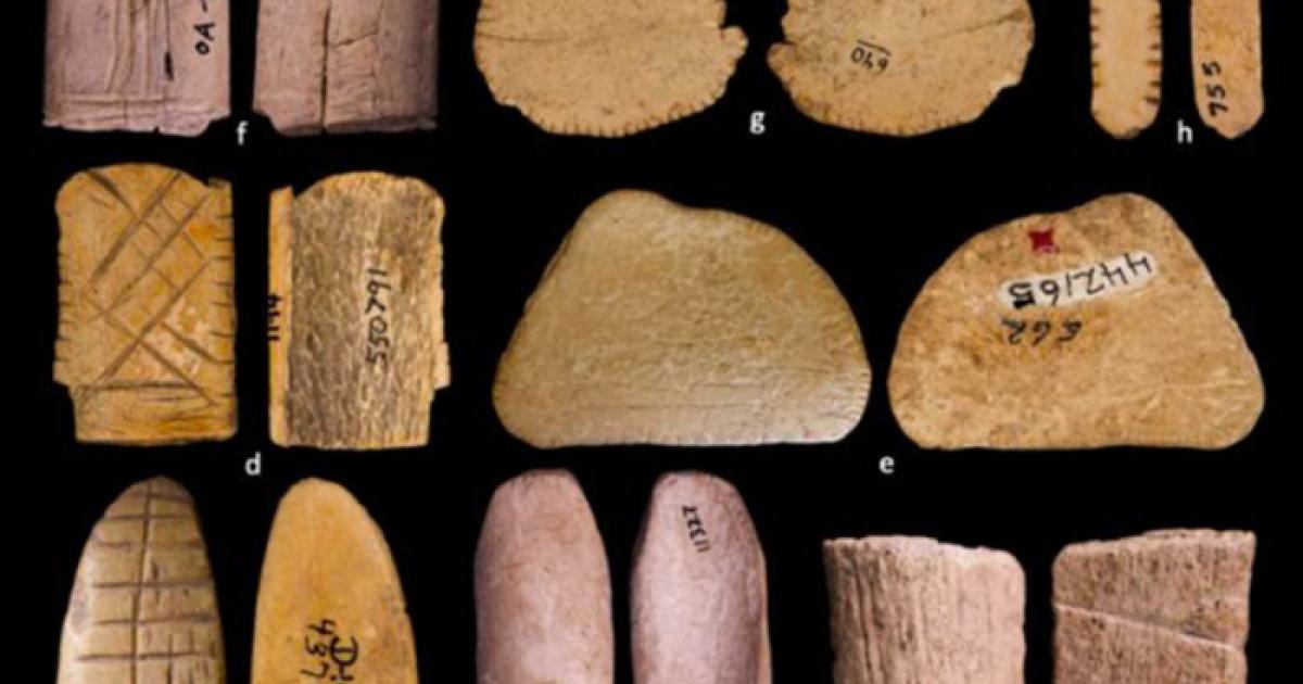 Examples of diagnostic and probable prehistoric Native American dice