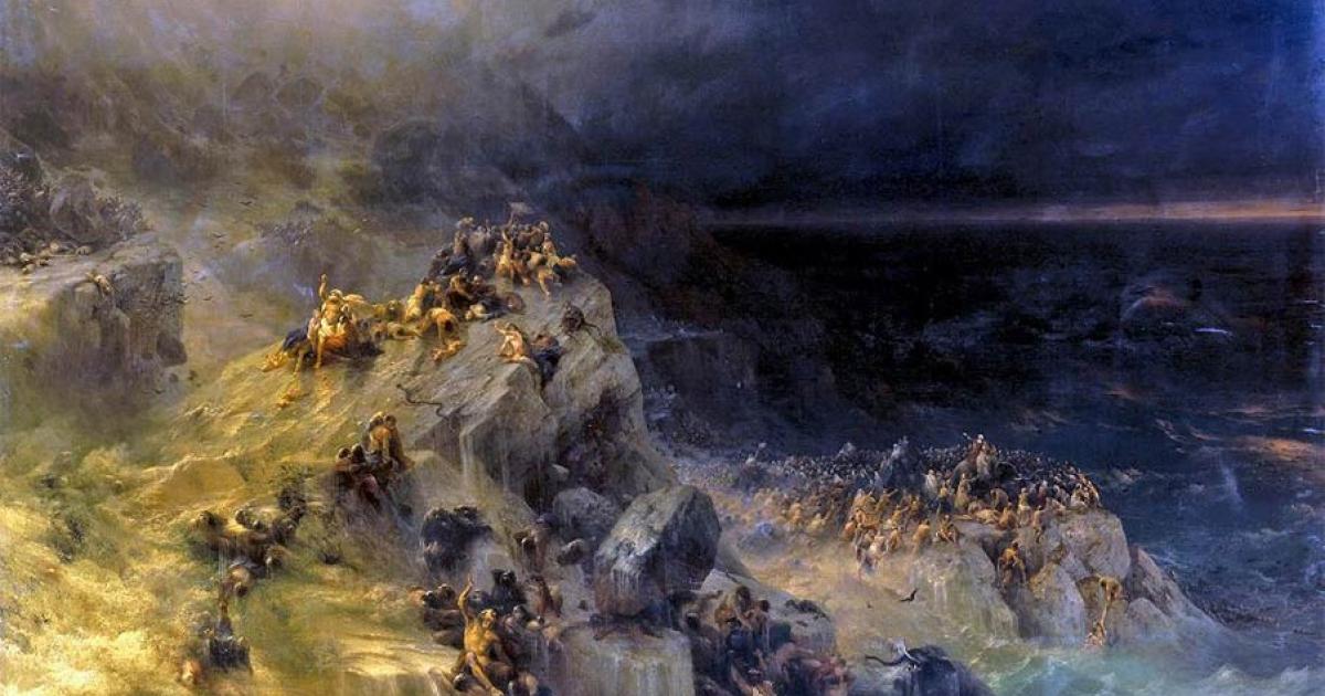 The Prehistoric Survivors of the Doggerland Tsunami Event