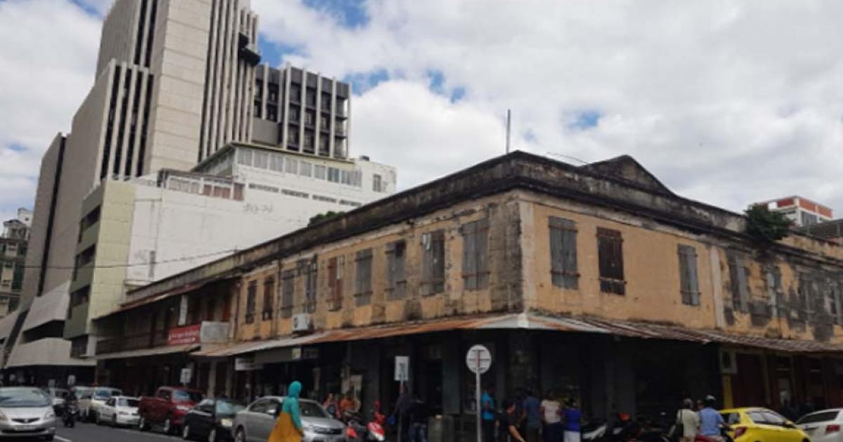 Downtown Port Louis, a blend of the historical and the new. 