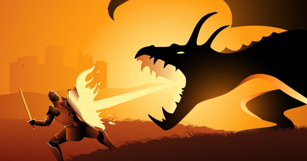 St George dragon slayer