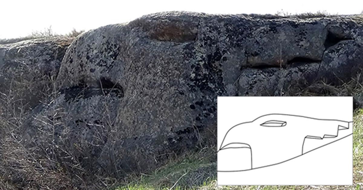 The megaliths at Mokhnatya mountain was discovered in 2013 but are only now disclosed. 