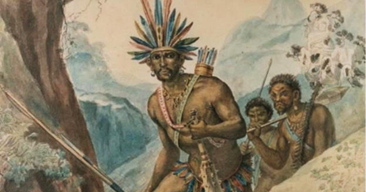 Representational image of African travelers.