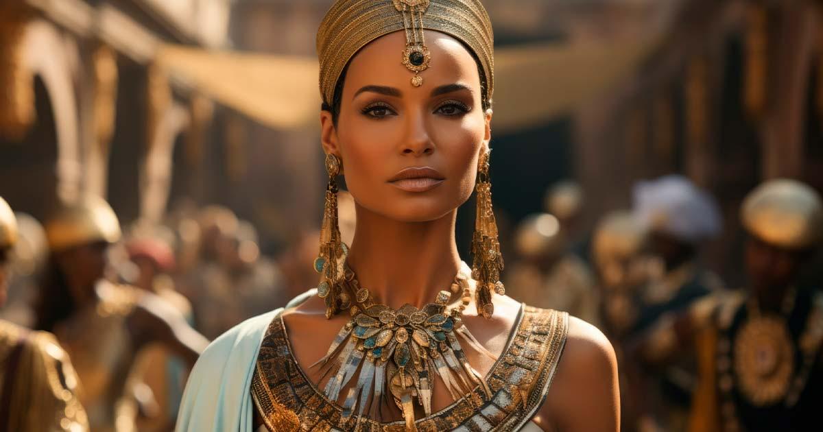 Ancient Egyptian woman. Source: Denis / Adobe Stock.