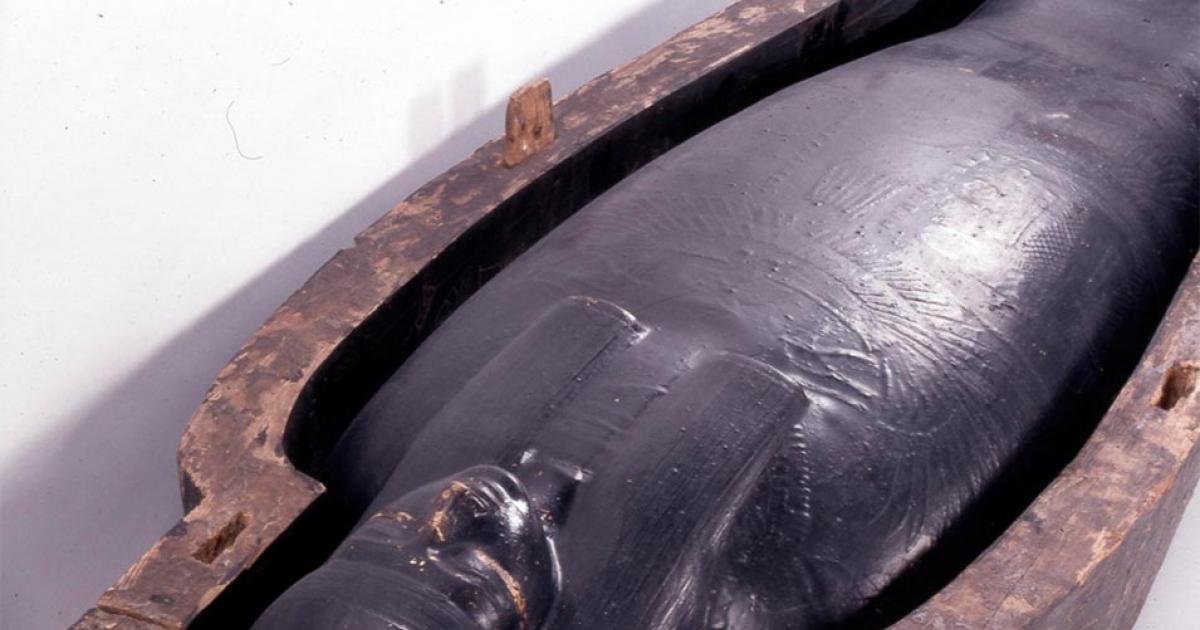 The black go used in Egyptian burials has been analyzed.       Source: ©The Trustees of the British Museum / CC BY-NC-SA 4.0