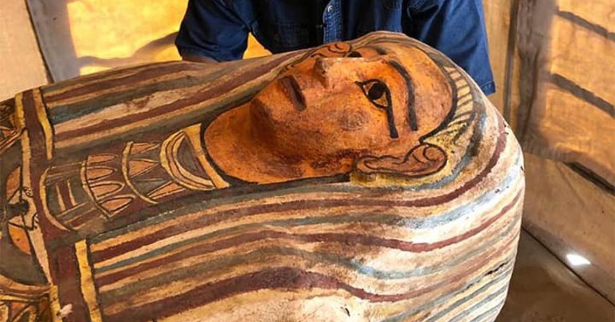 Discovery of 14 Ancient Sarcophagi in Saqqara is “Only the Beginning”! 