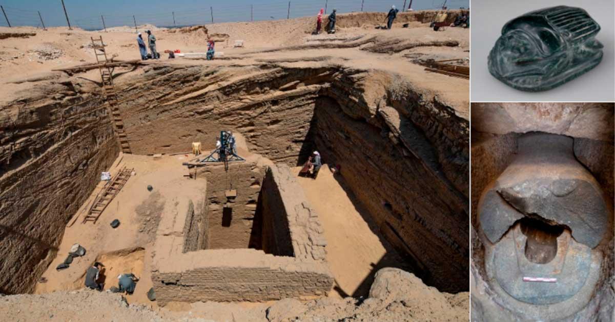 Excavation Unearths Unique Tomb of 6th Century BC Egyptian Commander |  Ancient Origins