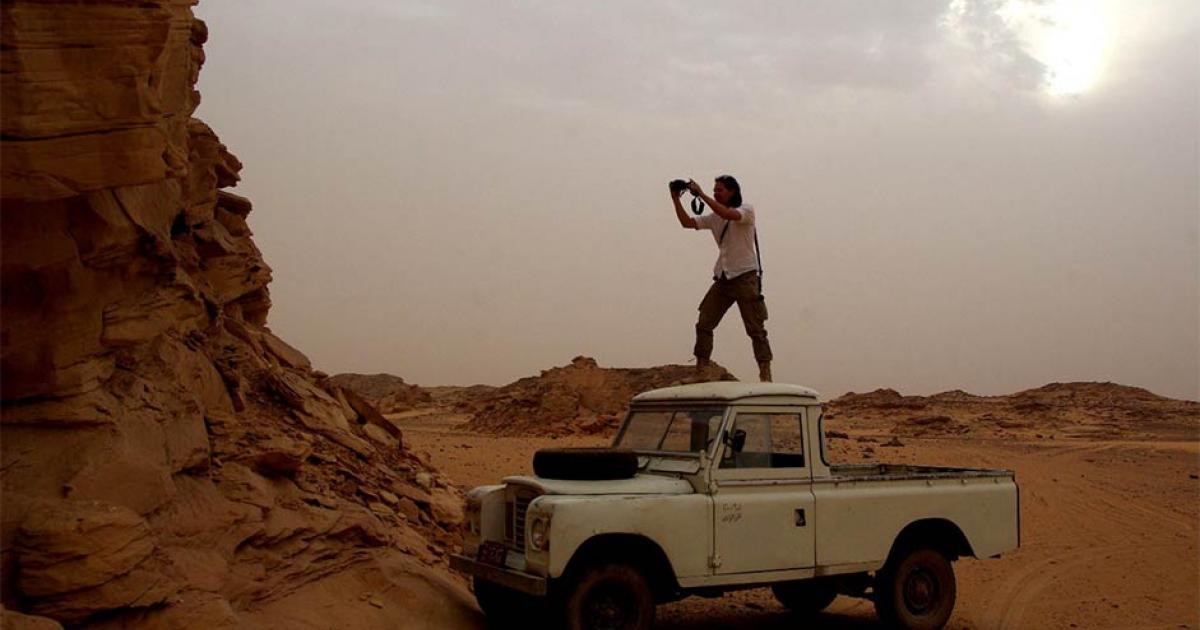 Polish archaeologists in Egypt looking for ancient evidence relating to the importance and role played by Egyptian deserts in early Egyptian civilization.       Source: E. Kuciewicz / Science in Poland