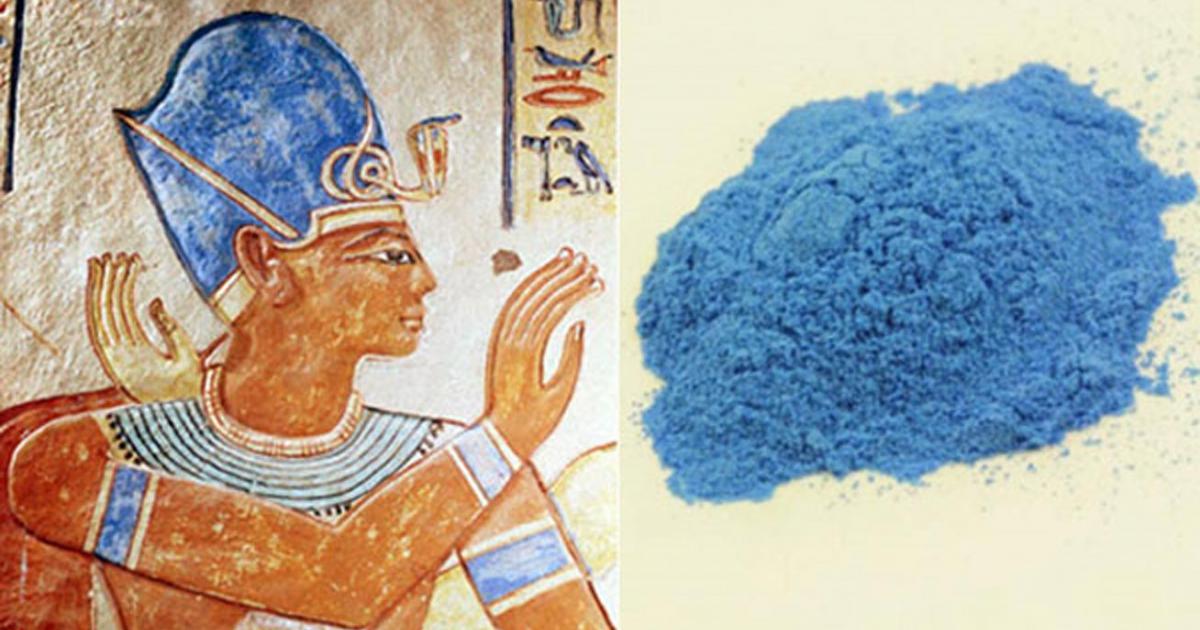 Ancient Egyptian pigment provides modern forensics with new coat of paint