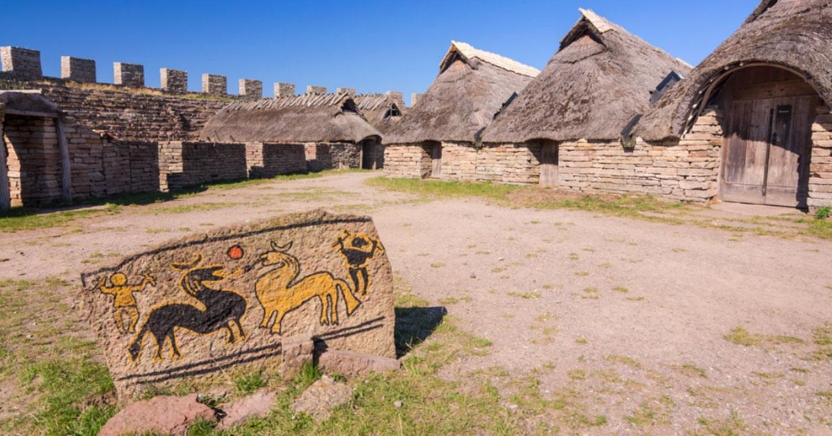 Eketorp Fort in Sweden