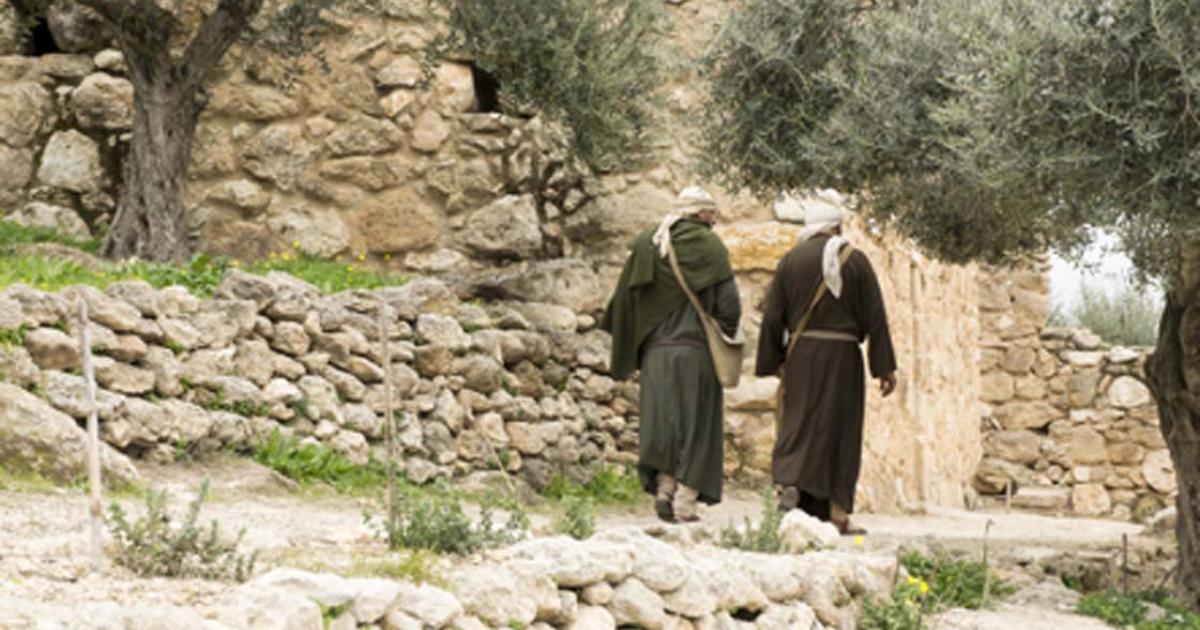 Two disciples saw Jesus after his resurrection on the road to Emmaus. Source: icksanglee / Adobe Stock.