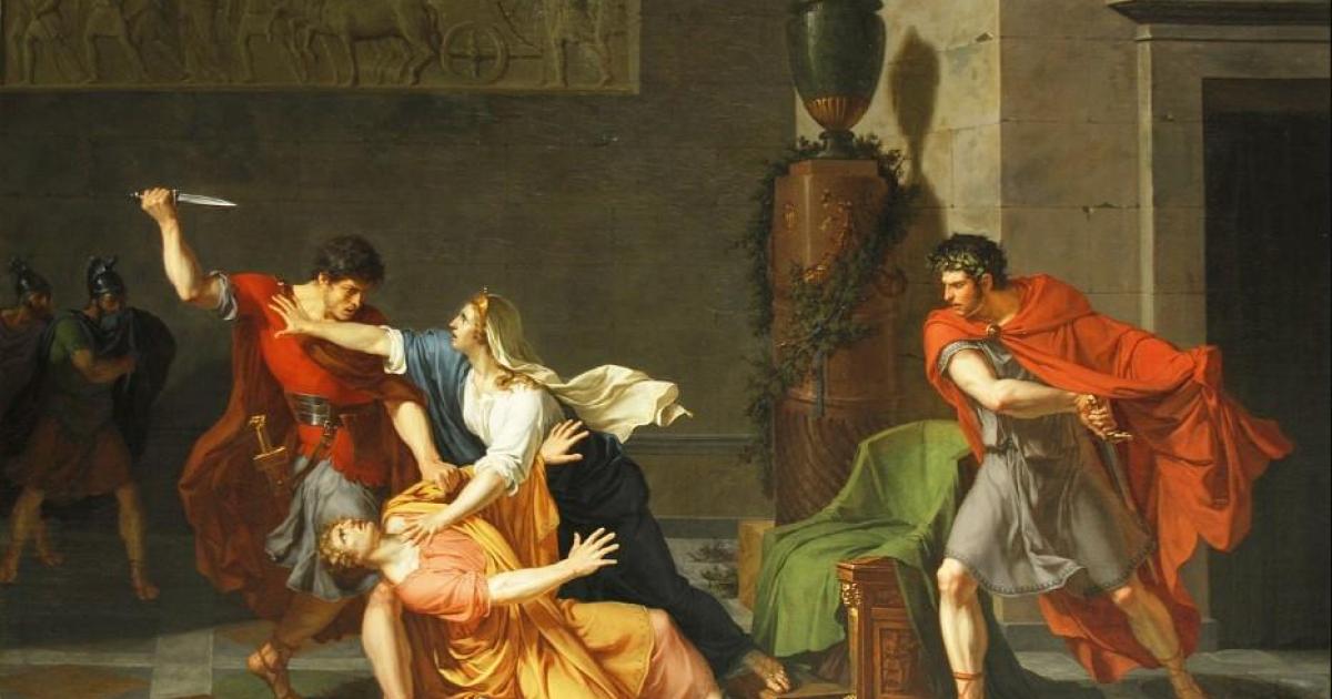 : Emperor Geta Dying in his Mother's Arms