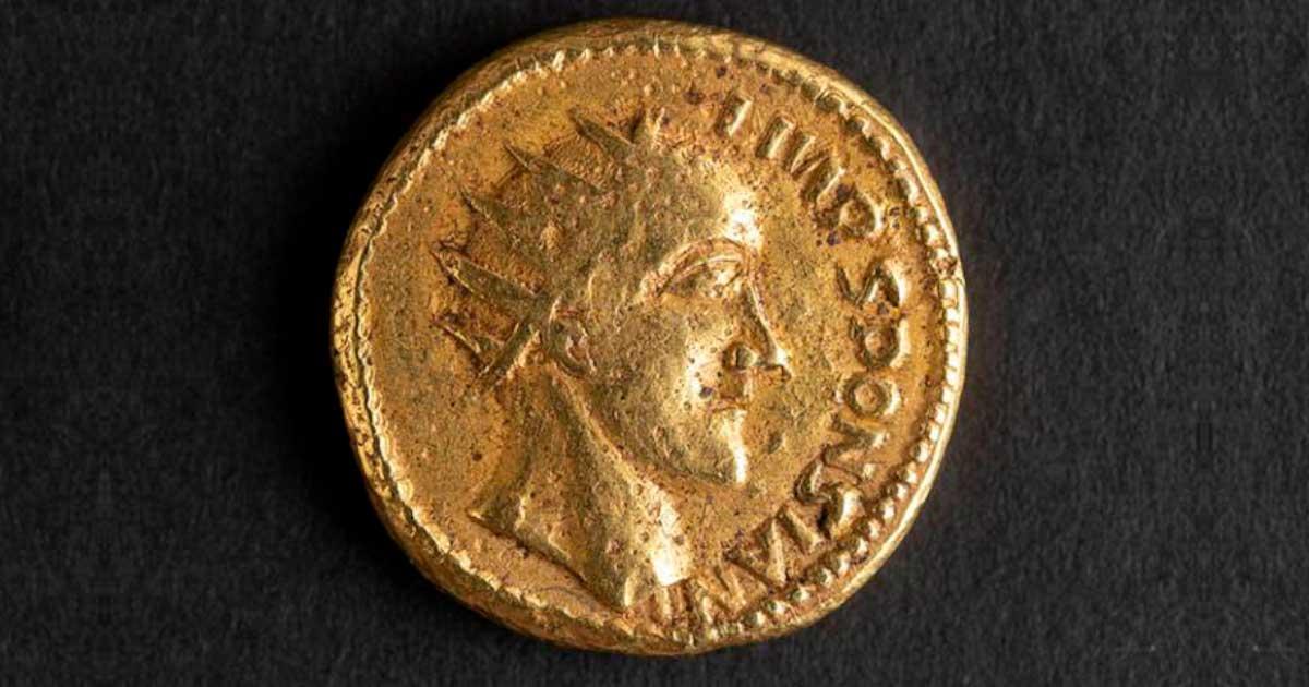 The controversial Sponsian coin. Source: The Hunterian / University of Glasgow