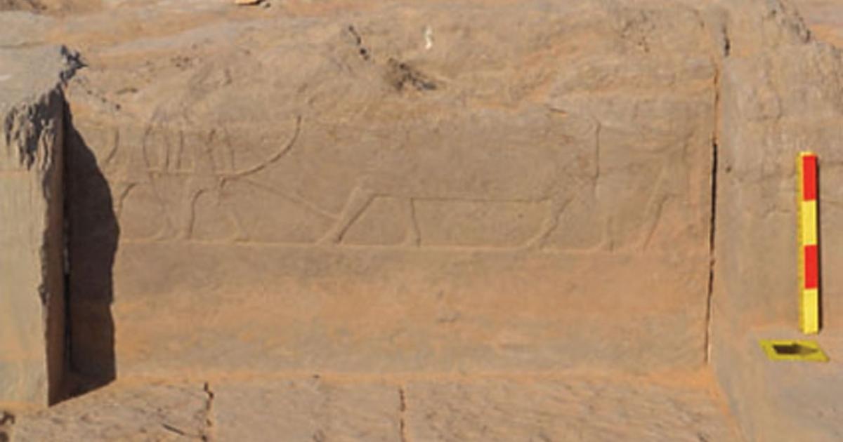 Extensive Engraved Ramp Discovered Connecting an Elite Tomb to the Bank of the Nile 