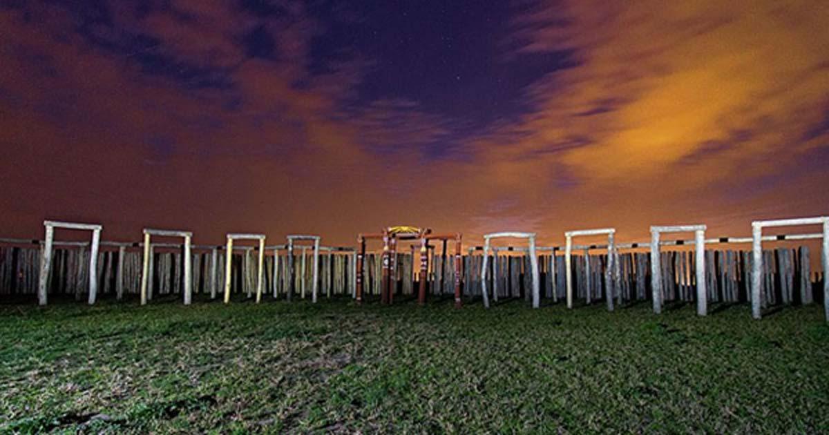 A reconstruction of Germany's Pömmelte.