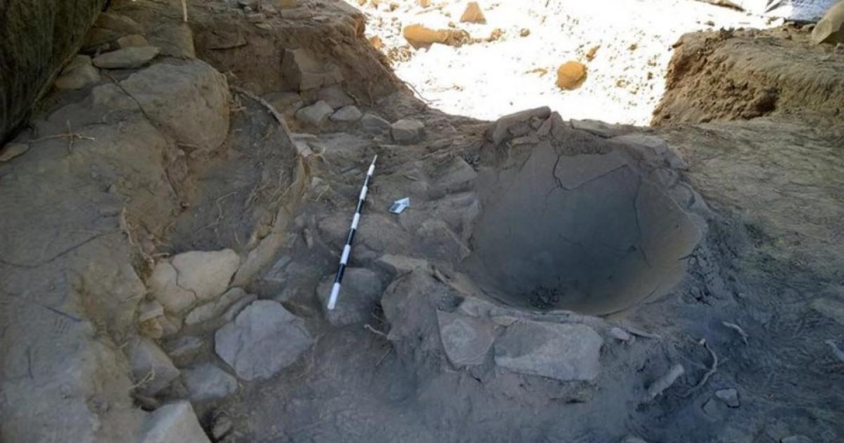 Excavation, Cosma, Peru 