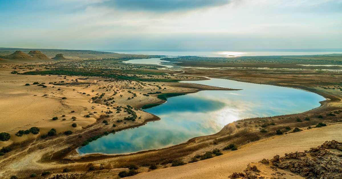 The Faiyum Oasis extends for hundreds of miles, and has enabled life and civilization in the Nile River Valley.	Source: Nader / Adobe Stock