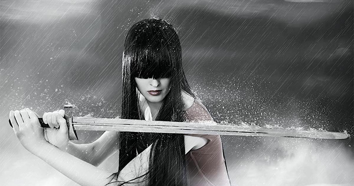 Representation of a Mongol female warrior / the legendary Mulan.   Source: katalinks / Adobe stock