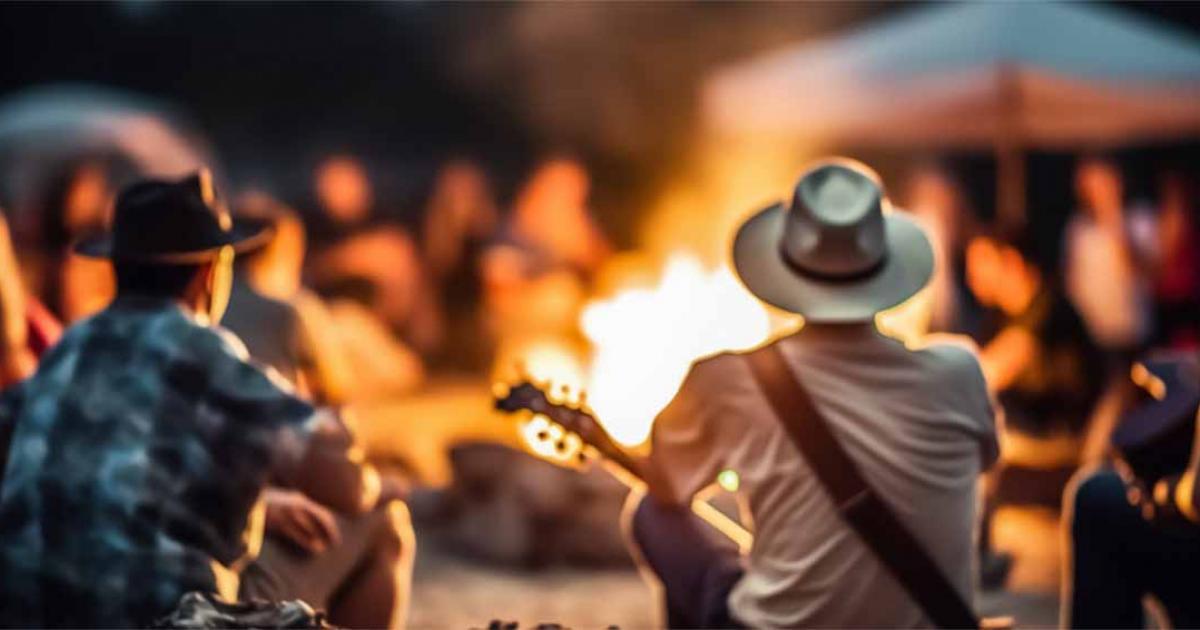 Were ancient humans hanging out by the fire pits like people do today?         Source: Viks_jin/Adobe Stock