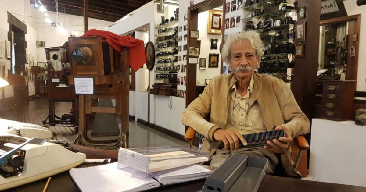 Chevalier Tristan Bréville, owner and curator of the Photography Museum of Mauritius Source: Courtesy Micki Pistorius
