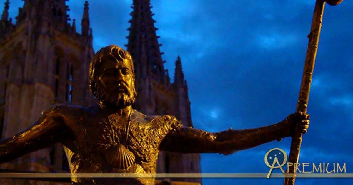 Monument of the pilgrims, Burgos 
