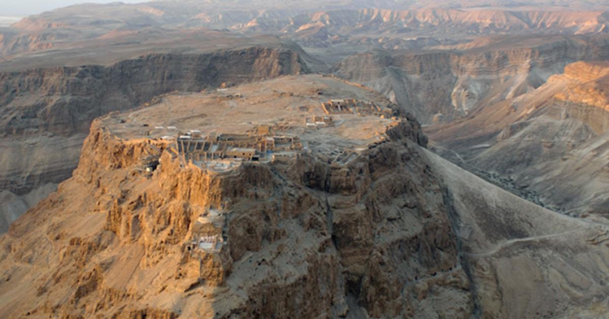 Archaeologists to Explore Mysterious Underground Structure at the Desert Fortress of Masada