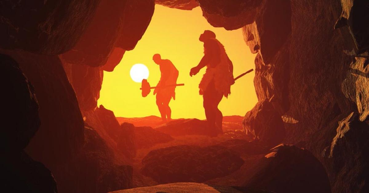 Thanks to fossil DNA, geneticists now know that different lineages of our ancestors interbred with one another, creating new genetic lines and ensuring the modern human race is genetically diverse. Pictured: Representation of our prehistoric ancestors.      Source: Kovalenko I / Adobe stock