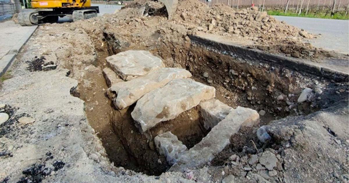 The currently unknown structure found in Friuli Venezia Giulia. Source: Ivano Dorbolo’