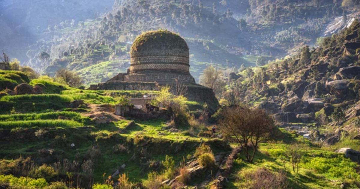 Buddhist Monastery Swat Pakistan.