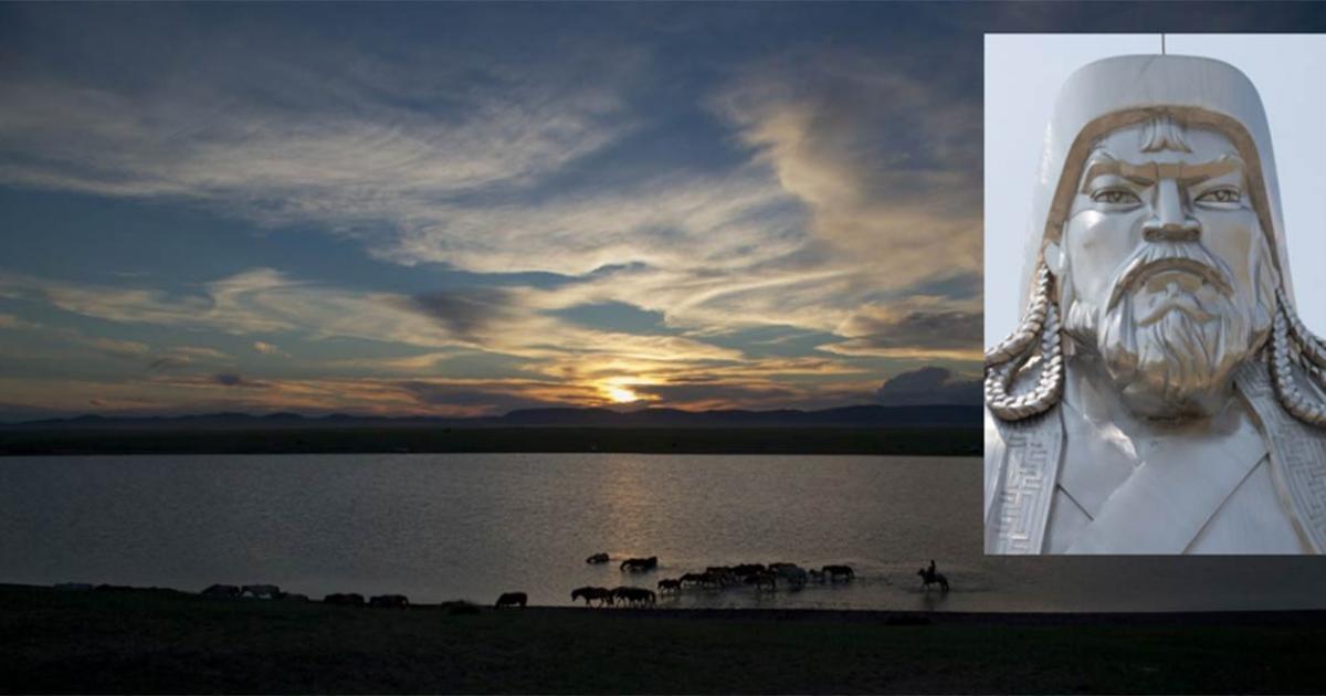 Mongolian horseman in Avraga, where Genghis Khan’s winter camp ruins were found.           Source: sergelen1 / CC BY 2.0