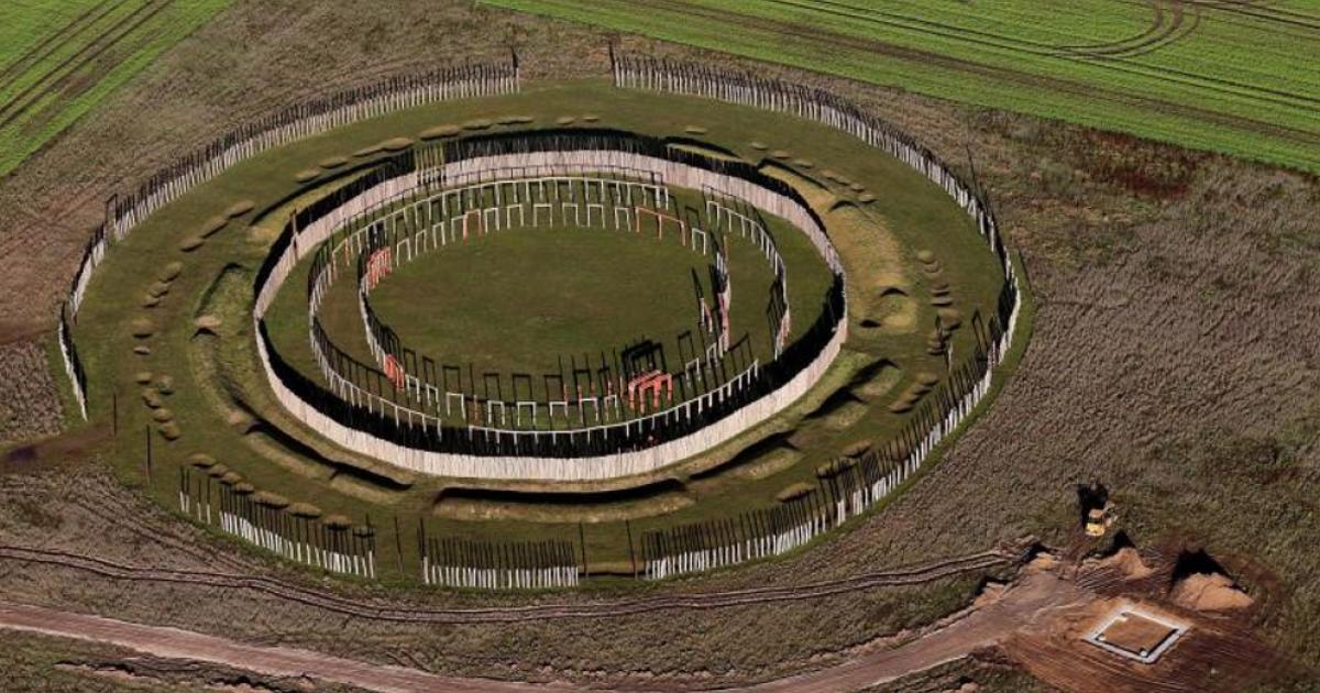 The reconstruction of Ringheiligtum Pömmelte