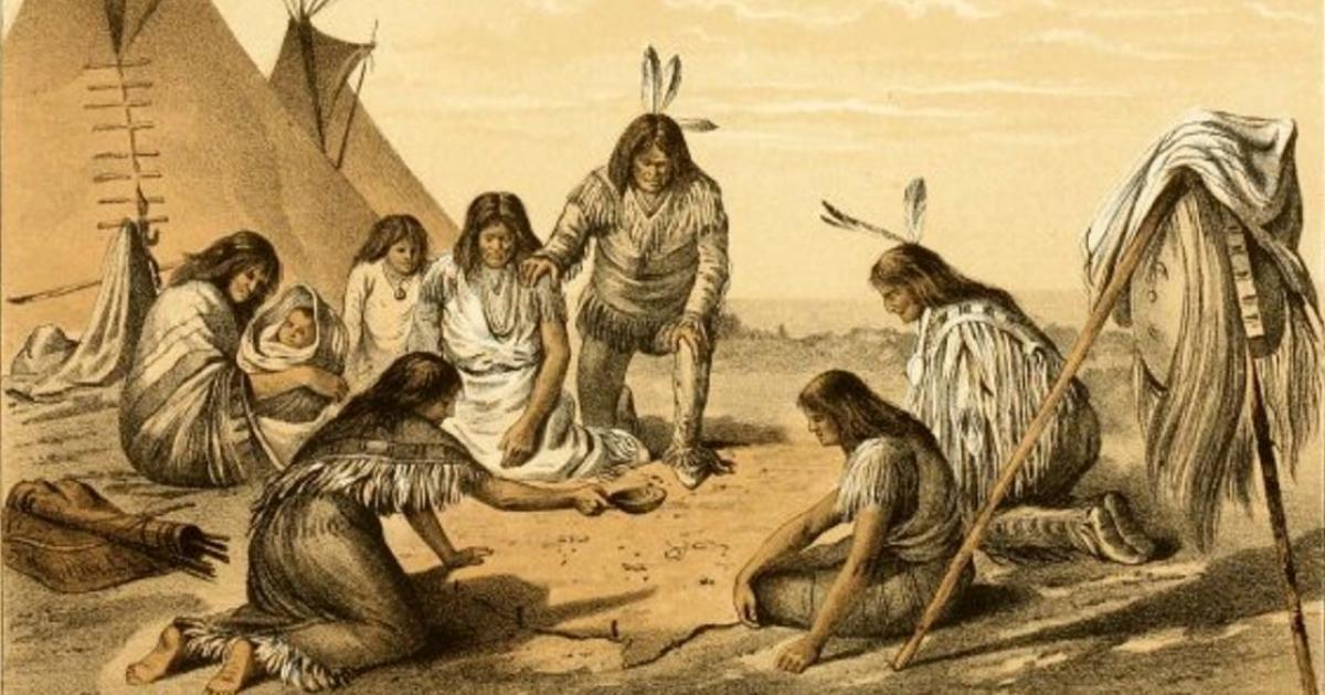 Artist’s depiction of the Ghost Gamble game.