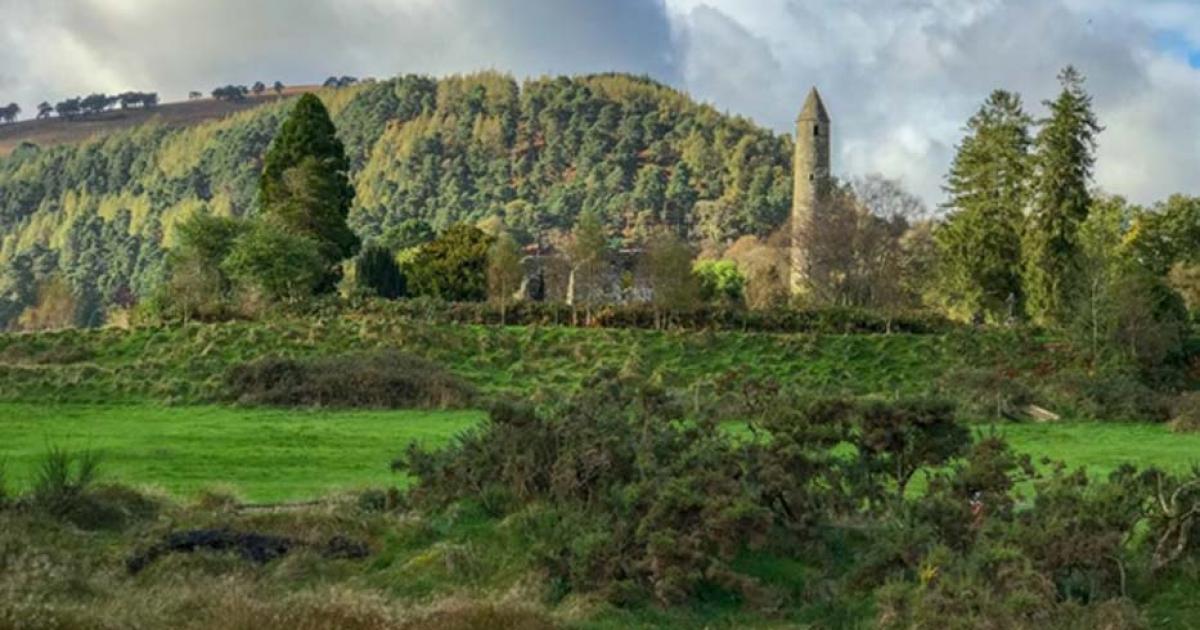 The stunning landscape of historic Glendalough. 