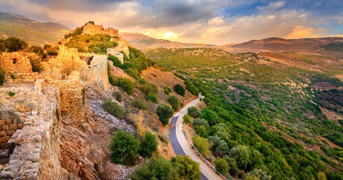 Nimrod Castle, Golan Heights 