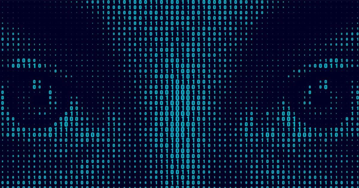 Mysterious eyes in binary code.  The Great Cipher of Louis XIV had codebreakers stumped for centuries. Source: Kundra / Adobe Stock 