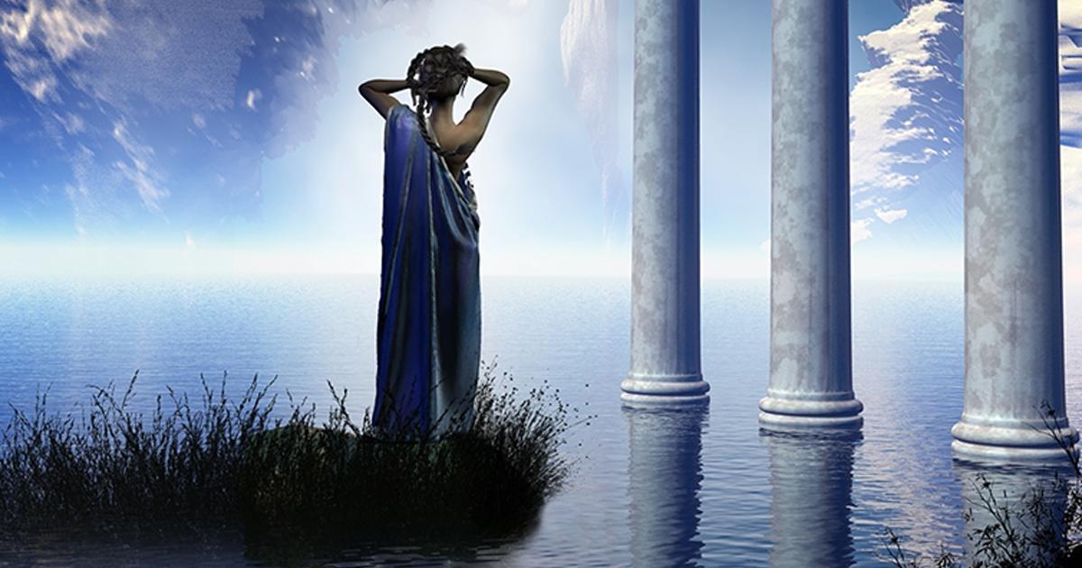 Depiction of ancient Greek woman.  Source: Algol / Adobe stock