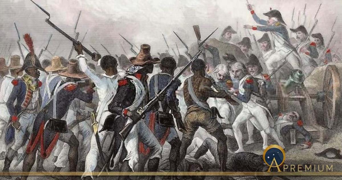 Polish Legionnaires Fighting Along The Affranchi For The Black Independent Nation Of Haiti