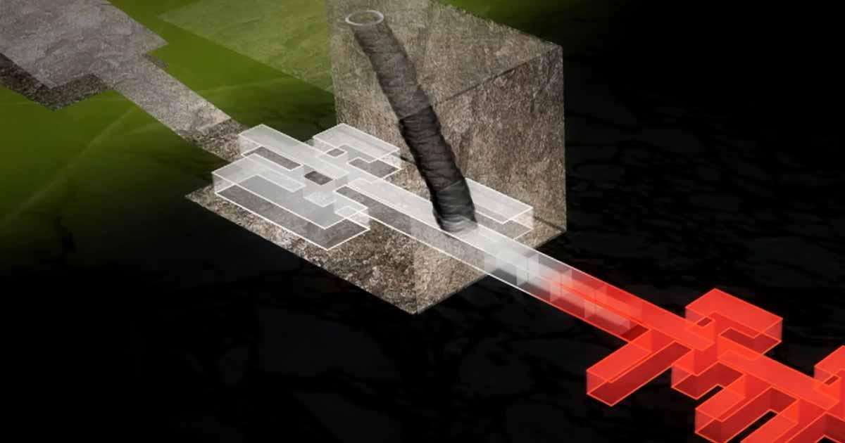 Security features in ancient tomb. Source: YouTube Screenshot / Smithsonian Channel.
