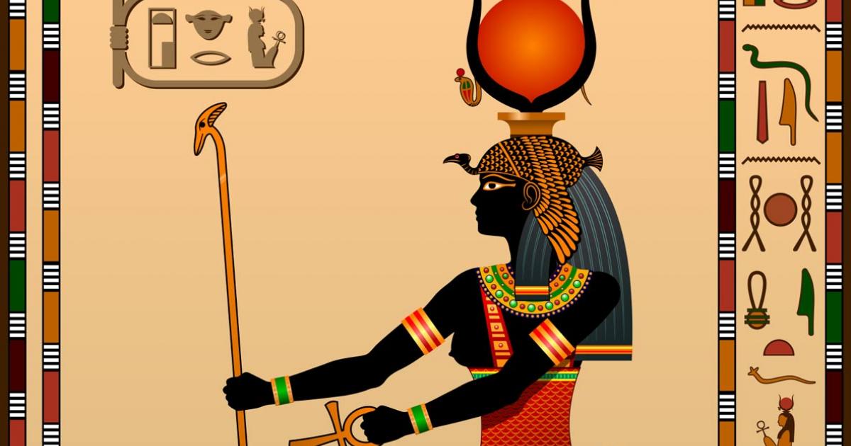 The goddess Hathor