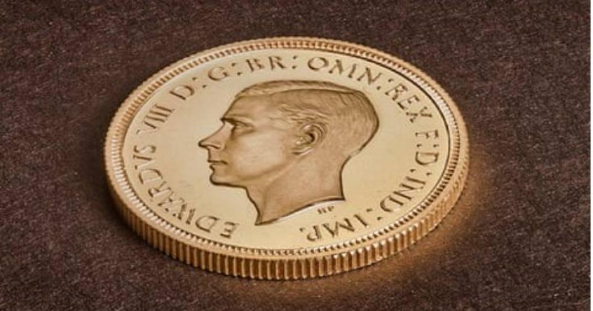 Henry VIII sovereign.	Source: Royal Mint