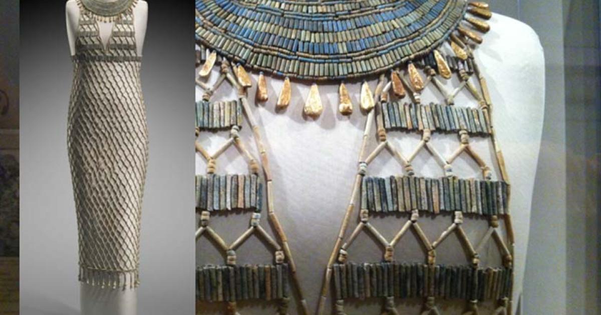 High Fashion of Ancient Egypt: The Bead-Net Dress 