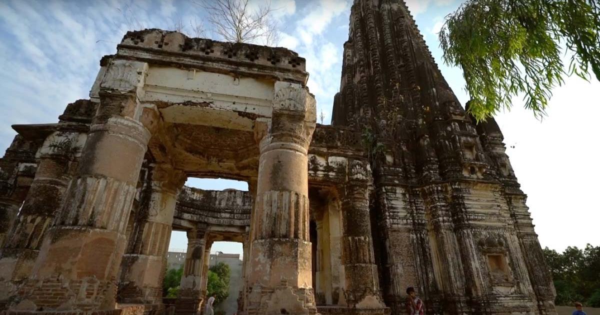 Ancient 1,000 year old Shawala Teja Singh Hindu Temple. Source: Junaid Syed / YouTube Screenshot