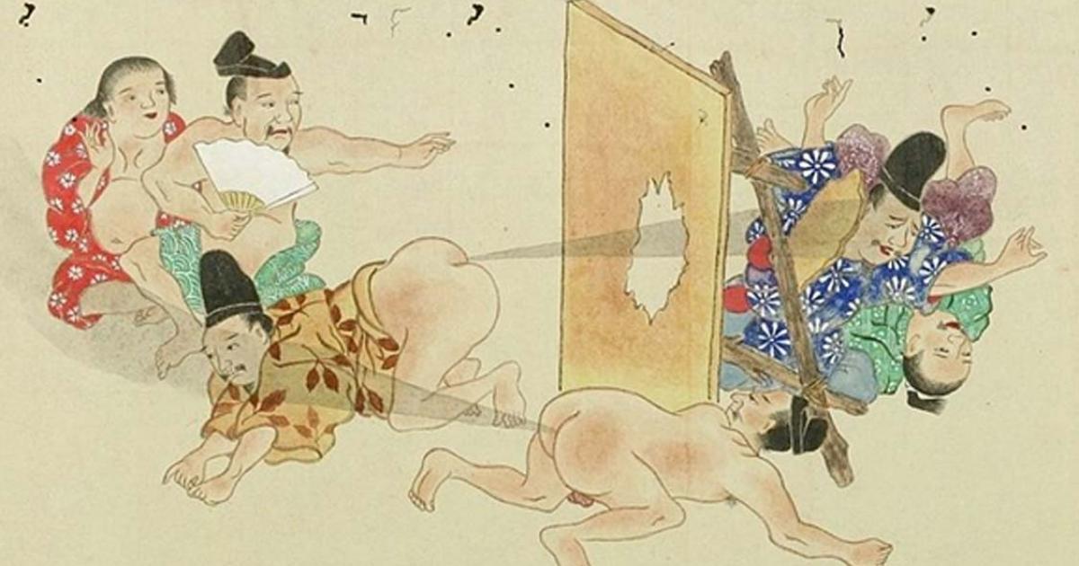 Hegassen scroll detail. Fart Battle, 1864 