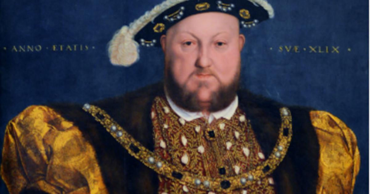 Henry VIII Portrait, 1539-40, Hans Holbein the Younger